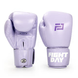 Fight Day TYM-01C MUAY THAI BOXING GLOVES Microfiber 8-14 oz Light purple