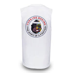 TOP KING TKSLS-029 MUAY THAI BOXING TANK TOP Size S-XXL White