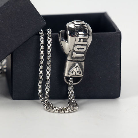 Tofight BOXING GLOVES Pendant Necklace Gifts
