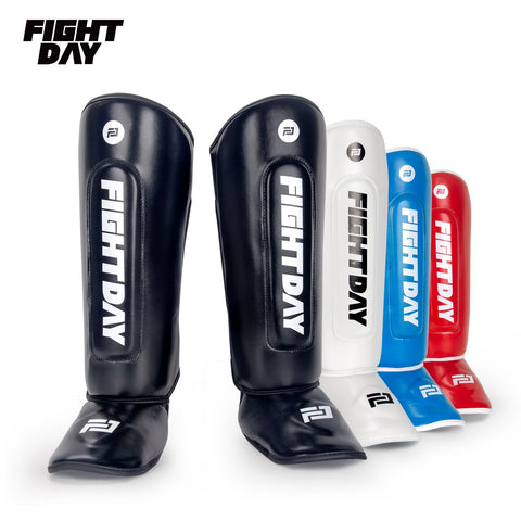 Fight Day ET-01C JUNIOR SPARRING SHIN GUARD PROTECTOR  Size S-M 4 Colours