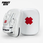FIGHT DAY SBL-02W PUNCHING FOCUS MITTS PADS WHITE