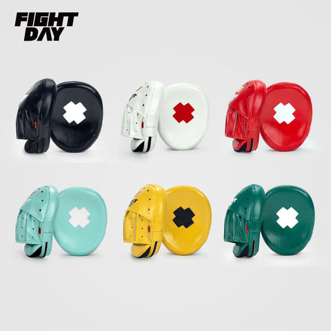 FIGHT DAY SBL-04Y BOXING PUNCHING FOCUS MITTS PADS VARY COLOURS
