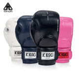 TOFIGHT S SHAPE MUAY THAI BOXING GLOVES VELCRO CLOSURE 8-14 oz 4 Colours