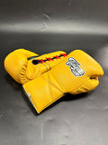 TFM RL3 HANDMADE PROFESSIONAL BOXING GLOVES 16 oz Yellow Black