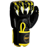 SKS Empire Colorful Tiger Muay Thai Boxing Gloves 10-16 OZ Black