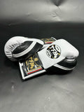 TFM RL5 HANDMADE PROFESSIONAL BOXING GLOVES 10 oz White Black