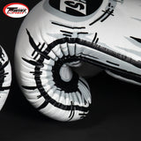 TWINS SPIRIT MUAY THAI BOXING GLOVES 8-16 oz Comic FBGVL3-66 White