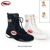 TWINS SPIRIT TBSD1 BOXING SHOES BOXING BOOTS EUR 37-46 BLACK/WHITE