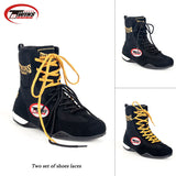 TWINS SPIRIT TBSD1 BOXING SHOES BOXING BOOTS EUR 37-46 BLACK/WHITE