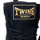 TWINS SPIRIT TBSD1 BOXING SHOES BOXING BOOTS EUR 37-46 BLACK/WHITE
