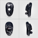 FIGHT DAY SBL06 MUAY THAI BOXING MMA PUNCHING FOCUS MITTS KICK PADS Black