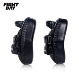 FIGHT DAY JBL02 MUAY THAI BOXING MMA KICK PADS Black