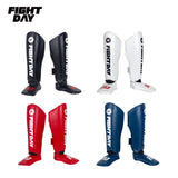 Fight Day SP3 Classic MUAY THAI BOXEN MMA SPARRING SCHIENBEINSCHÜTZER Mikrofaser Größe SL 2 Farben 