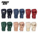 Fight Day TYM03 MUAY THAI BOXING SPARRING GLOVES Microfiber 8-16 oz 6 Colours