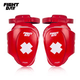 FAIRTEX TP3 Deluxe Oberschenkelschutzpolster für Muay Thai Boxen MMA Sparring Erwachsene Leder Größe frei schwarz 