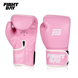 Fight Day MGV1 MUAY THAI BOXHANDSCHUHE Mikrofaser 8-16 oz Rosarot