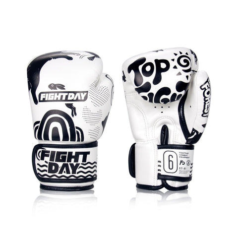 RAJA MUAY THAI BOXHANDSCHUHE Atmungsaktive Mesh-Handfläche Cooltex PU- – AAGsport