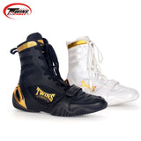 TWINS SPIRIT TBSS1 BOXING SHOES BOXING BOOTS EUR 39-46 BLACK/WHITE