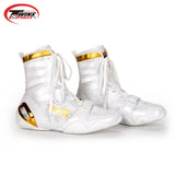 TWINS SPIRIT TBSS1 BOXING SHOES BOXING BOOTS EUR 39-46 BLACK/WHITE