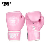 Fight Day MGV1 MUAY THAI BOXHANDSCHUHE Mikrofaser 8-16 oz Rosarot