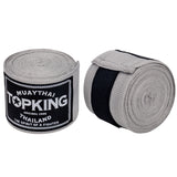 TOP KING TKHW 1 MUAY THAI BOXING HANDWRAPS BAUMWOLLE ELASTISCH 5 m verschiedene Farben 