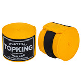 TOP KING TKHW 1 MUAY THAI BOXING HANDWRAPS BAUMWOLLE ELASTISCH 5 m verschiedene Farben 