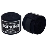 TOP KING TKHW 1 MUAY THAI BOXING HANDWRAPS BAUMWOLLE ELASTISCH 5 m verschiedene Farben 