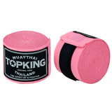 TOP KING TKHW 1 MUAY THAI BOXING HANDWRAPS BAUMWOLLE ELASTISCH 5 m verschiedene Farben 