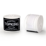 TOP KING TKHW4 MUAY THAI BOXING HANDWRAPS WITH KNUCKLE SHIELDS COTTON ELASTIC 3.5m Vary Colours