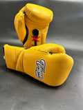 TFM RL3 HANDMADE PROFESSIONAL BOXING GLOVES 16 oz Yellow Black