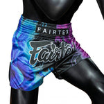 Fairtex MUAY THAI BOXING Shorts M Black Tech House BS1951