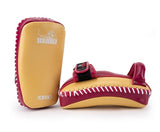 YOKKAO FREE STYLE KICKING PADS Leather Yellow Red