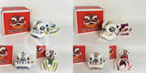 Cultural Art Chinese Traditional Miniature Lion Dance Handicraft Car Decorative 8 x 7 x 9 cm 2 Colours