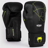 VENUM TRAINING CAMP 4.0 BOXING GLOVES 10-16 OZ Black Neon Green