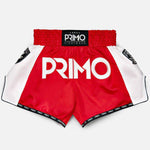 Primo Muay Thai Boxing Shorts Free Flow Series S-XXL Stadium Classic Red