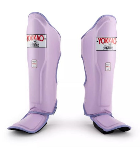 YOKKAO MATRIX PURPLE MUAY THAI BOXING MMA SHIN GUARD PROTECTOR XS-L