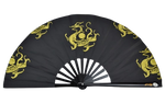 Tai Chi / Kung Fu / Martial Art Combat Performing Left / Right Hand Bamboo Fan 33 cm -MAF047 Black