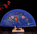Classic Spanish Dancing Performing Folding Hand Fan Double Sides 23cm -MAF055 9 Colours