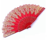 Classic Spanish Dancing Performing Folding Hand Fan Double Sides 23cm -MAF057 2 Colours