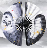 Tai Chi / Kung Fu / Kampfkunst-Kampfkunst-Ausführung, Bambusfächer für die linke / rechte Hand, 33 cm -MAF007m