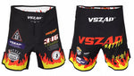 VSZAP MMAS035 MMA FIGHT SHORTS XXS-XL BLACK