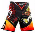 VSZAP MMAS036 MMA FIGHT SHORTS XXS-XL BLACK