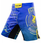 VSZAP MMAS037 MMA FIGHT SHORTS XXS-XL BLUE