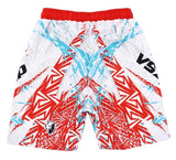 VSZAP MMAS046 MMA FIGHT SHORTS XXS-XL WHITE