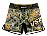 VSZAP MMAS047 Fighting Spirit MMA FIGHT SHORTS XXS-XL