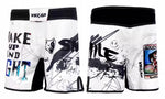 VSZAP MMAS049 Showdown MMA FIGHT SHORTS XXS-XL White