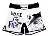 VSZAP MMAS049 Showdown MMA FIGHT SHORTS XXS-XL White