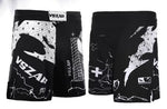 VSZAP MMAS037 MMA KAMPFSHORTS XXS-XL BLAU