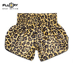 FLUORY MTSF123 MUAY THAI BOXING SHORTS XS-XXXL YELLOW UNISEX JUNIOR & ADULT