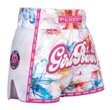 FLUORY MTSF127 MUAY THAI BOXING SHORTS XS-XXXL 4 COLOURS UNISEX JUNIOR & ADULT
